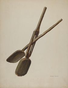 Tongs, 1938. Creator: Stanley Mazur