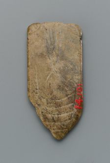 Tongue amulet in the form of a cicada (hanchan), Han dynasty, 206 BCE-220 CE. Creator: Unknown