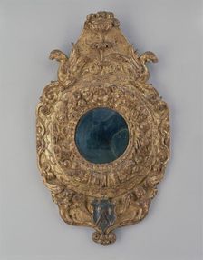 Tondo mirror frame, ca. 1490-1500. Creator: Italian, Siena