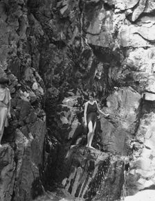 Tonetti, Miss, at Sneding's Landing, 1921 June 7. Creator: Arnold Genthe