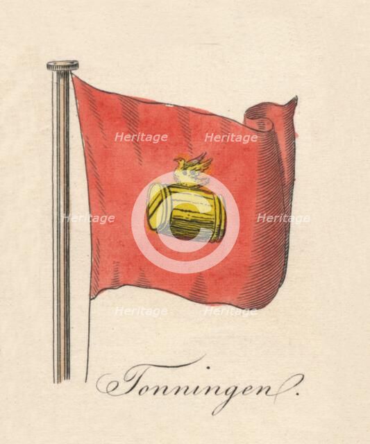 'Tonningen', 1838. Artist: Unknown.