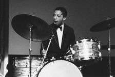 Tony Williams, Newport Jazz Festival, Hammersmith, London, 1967. Creator: Brian Foskett