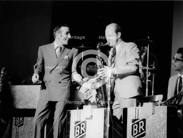 Tony Bennet, Buddy Rich Orchestra, c1967. Creator: Brian Foskett.