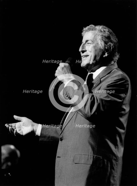 Tony Bennet, North Sea Jazz Festival, The Hague, 2000. Creator: Brian Foskett.