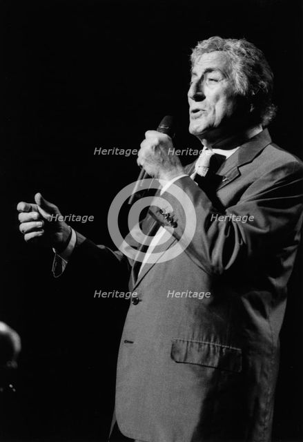 Tony Bennet, North Sea Jazz Festival, The Hague, 2000. Creator: Brian Foskett.