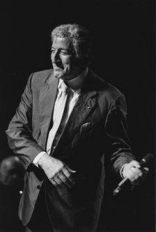 Tony Bennett, North Sea Jazz Festival, Netherlands, 2000. Creator: Brian Foskett