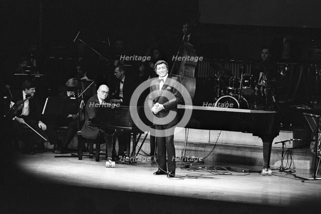 Tony Bennett and Ralph Sharon, Fairfield Halls, Croydon, Mar 1988.  Creator: Brian O'Connor.