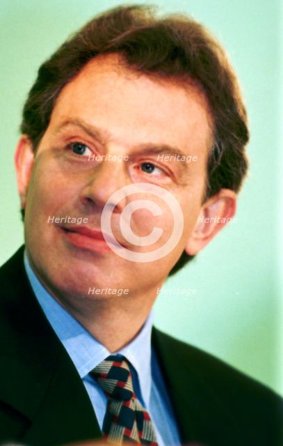 Tony Blair (1953- ), British Prime minister. Creator: Unknown.