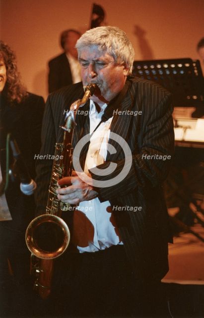 Tony Coe, All Star Crescendo Swing Band, Bournemouth 2007. Creator: Brian Foskett.