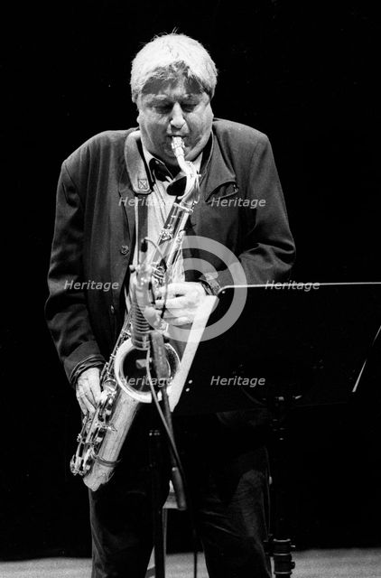 Tony Coe, Brecon Jazz Festival, Powys, Wales, August 2009. Artist: Brian O'Connor.