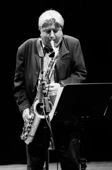 Tony Coe, Brecon Jazz Festival, Powys, Wales, August 2009. Artist: Brian O'Connor