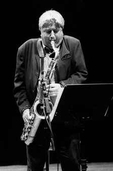 Tony Coe, Brecon Jazz Festival, Powys, Wales, August 2009. Artist: Brian O'Connor