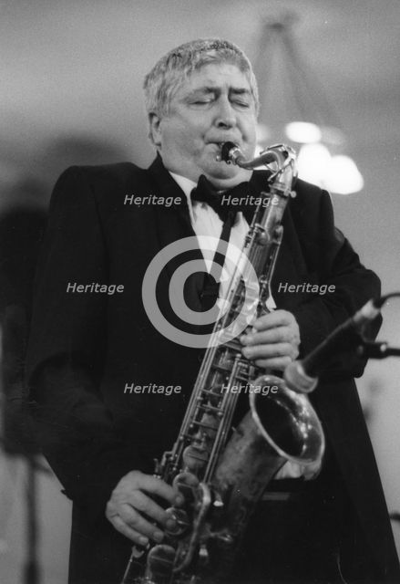 Tony Coe, Stan Reynolds Big Band, New Milton, 2008. Creator: Brian Foskett.