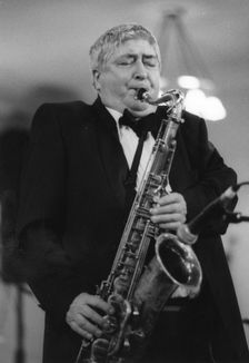 Tony Coe, Stan Reynolds Big Band, New Milton, 2008. Creator: Brian Foskett