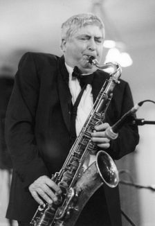 Tony Coe, Stan Reynolds Big Band, New Milton, 2008. Creator: Brian Foskett
