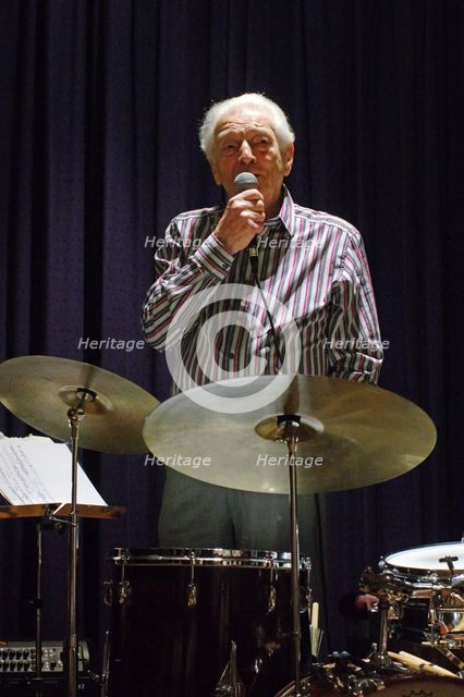 Tony Kinsey, Watermill Jazz Club, Dorking, Surrey, 2015. Artist: Brian O'Connor.