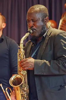 Tony Kofi, Watermill Jazz Club, Dorking, Surrey, 2015. Artist: Brian O'Connor
