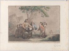 Too Many for a Jew, September 20, 1785., September 20, 1785. Creator: Thomas Rowlandson