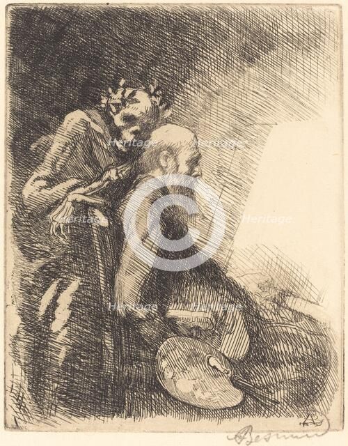 Too Demanding (Exigeante), 1900. Creator: Paul Albert Besnard.