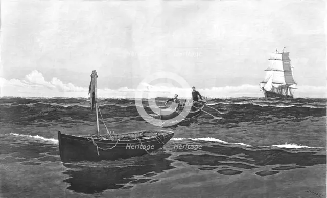 ''Too Late" after Joseph Nash, RI', 1891. Creator: Unknown.