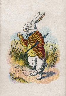 Too Late said The Rabbit 1930. Artist: John Tenniel