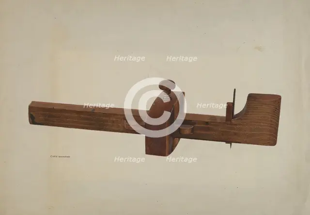 Tool Gauge, c. 1939. Creator: Chris Makrenos.