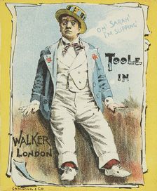 Toole in "Walker London", late 19th century. Creator: Unknown