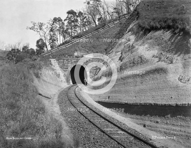Toowoomba Range near Ballard's Camp, c1894. Creator: Poul C Poulsen.