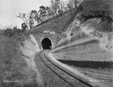 Toowoomba Range near Ballard's Camp, c1894. Creator: Poul C Poulsen