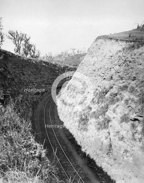 Toowoomba Range near Highfields 1, c1894. Creator: Poul C Poulsen.