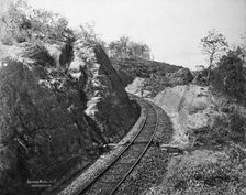 Toowoomba Range between Murphy's Creek and Highfields, c1894. Creator: Poul C Poulsen