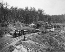 Toowoomba Range Spring Bluff, c1891. Creator: Poul C Poulsen