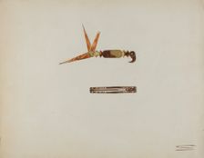Toothpick, c. 1939. Creator: Frank Fumagalli