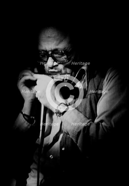 Toots Thielemans, Belgian jazz musician, Ronnie Scott's, London, 1978.   Artist: Brian O'Connor.