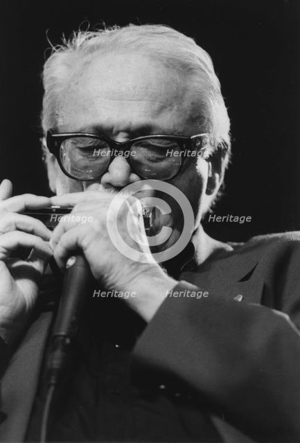 Toots Thielemans, c2000. Creator: Brian Foskett.