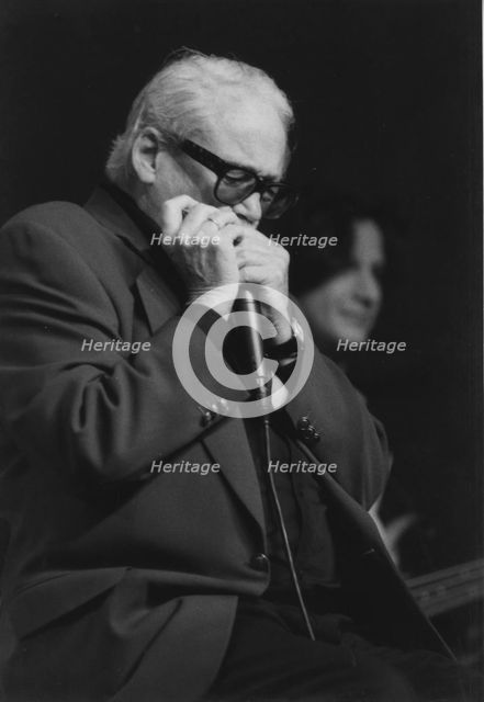 Toots Thielemans, c2000. Creator: Brian Foskett.