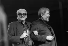 Toots Thielemans, Frank Foster, Music Nights, Maastricht, 1994. Creator: Brian Foskett