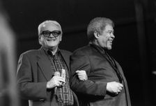Toots Thielemans, Frank Foster, Music Nights, Maastricht, 1994. Creator: Brian Foskett