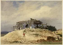 Top of Mineshaft, c. 1815. Creator: Frederick Nash