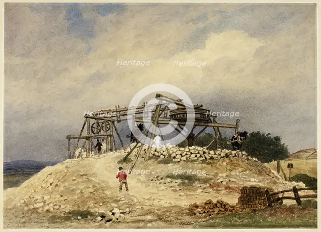 Top of Mineshaft, c. 1815. Creator: Frederick Nash.