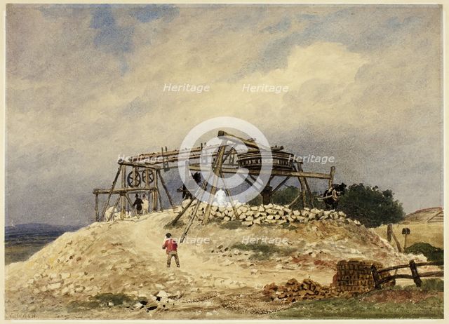 Top of Mineshaft, c. 1815. Creator: Frederick Nash.