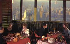 Top of the Rock restaurant, Prudential Building, Chicago, Illinois, USA, 1960