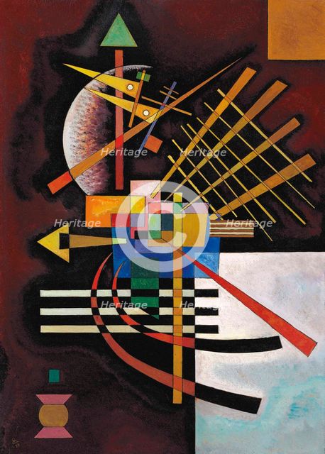 Top and left (Oben und links) , 1925.