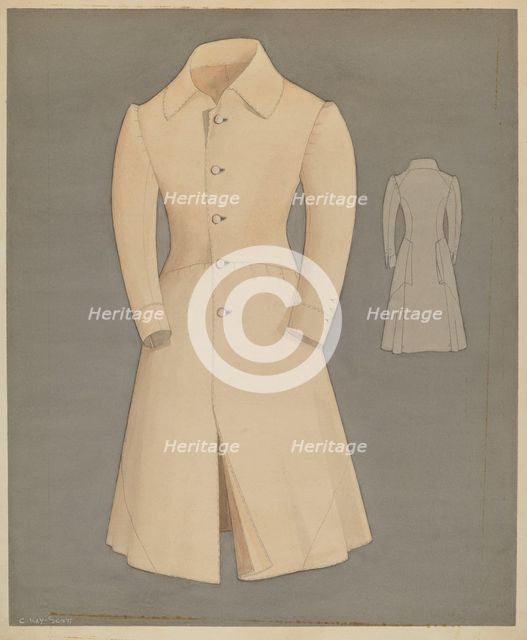 Top Coat, c. 1937. Creator: Creighton Kay-Scott.