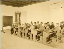 Top floor. I class, 1898. Creator: Unknown