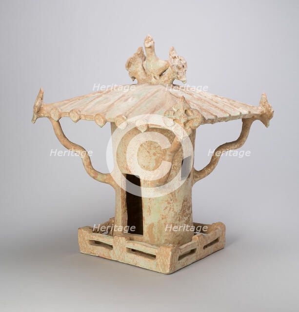 Top Story of a Tower  (Tomb Model), Eastern Han dynasty (A.D.25-220). Creator: Unknown.