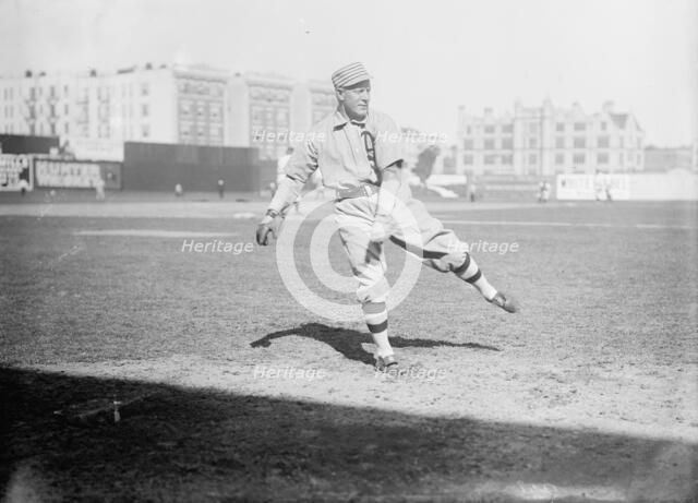 Topsy Hartsel, Philadelphia, AL (baseball), 1910. Creator: Bain News Service.