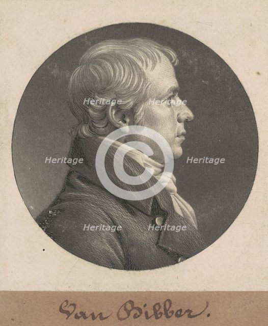 Toppan Webster, 1803-1804. Creator: Charles Balthazar Julien Févret de Saint-Mémin.