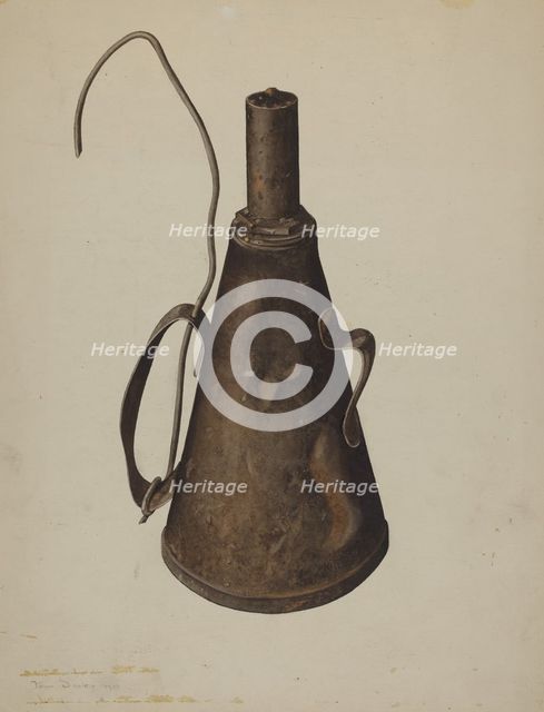 Torch, 1938. Creator: Thomas Dooley.