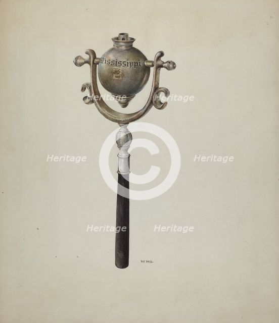 Torch, c. 1939. Creator: Ray Price.